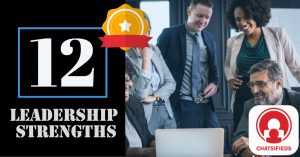 Chatsifieds Leadership Strengths Badge 12