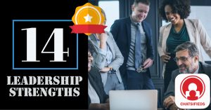 Chatsifieds Leadership Strengths Badge 14