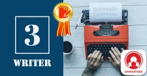 Chatsifieds Writer Badge 3