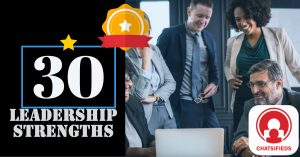 Chatsifieds Leadership strengths 30