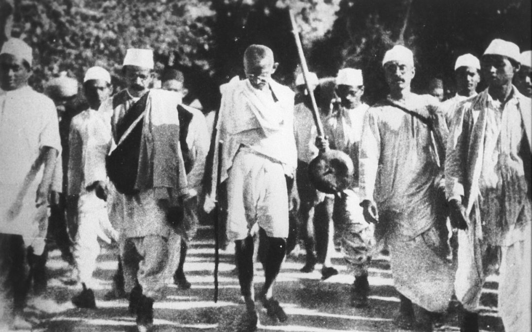 What made Gandhi a Mahatma?