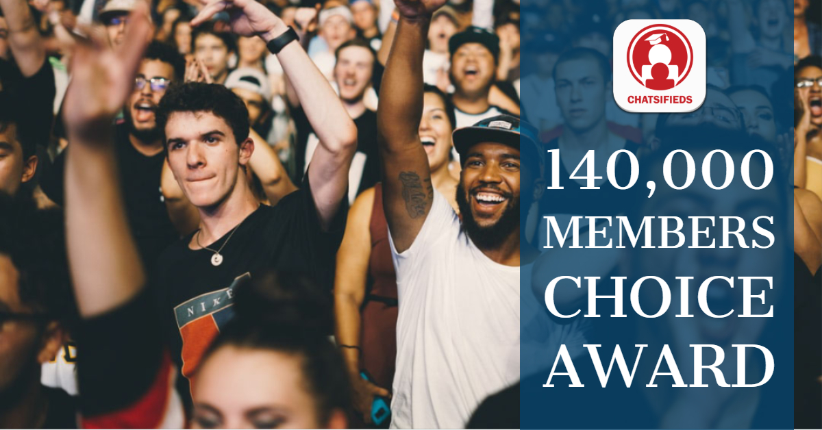Chatsifieds 140K English Students Learners Award