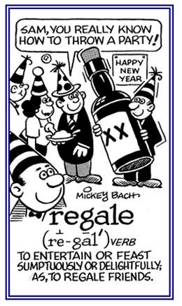 Learn REGALE Meaning Etymology Synonyms