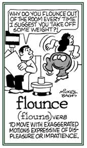 Learn Flounce Meaning Usage Chatsifieds