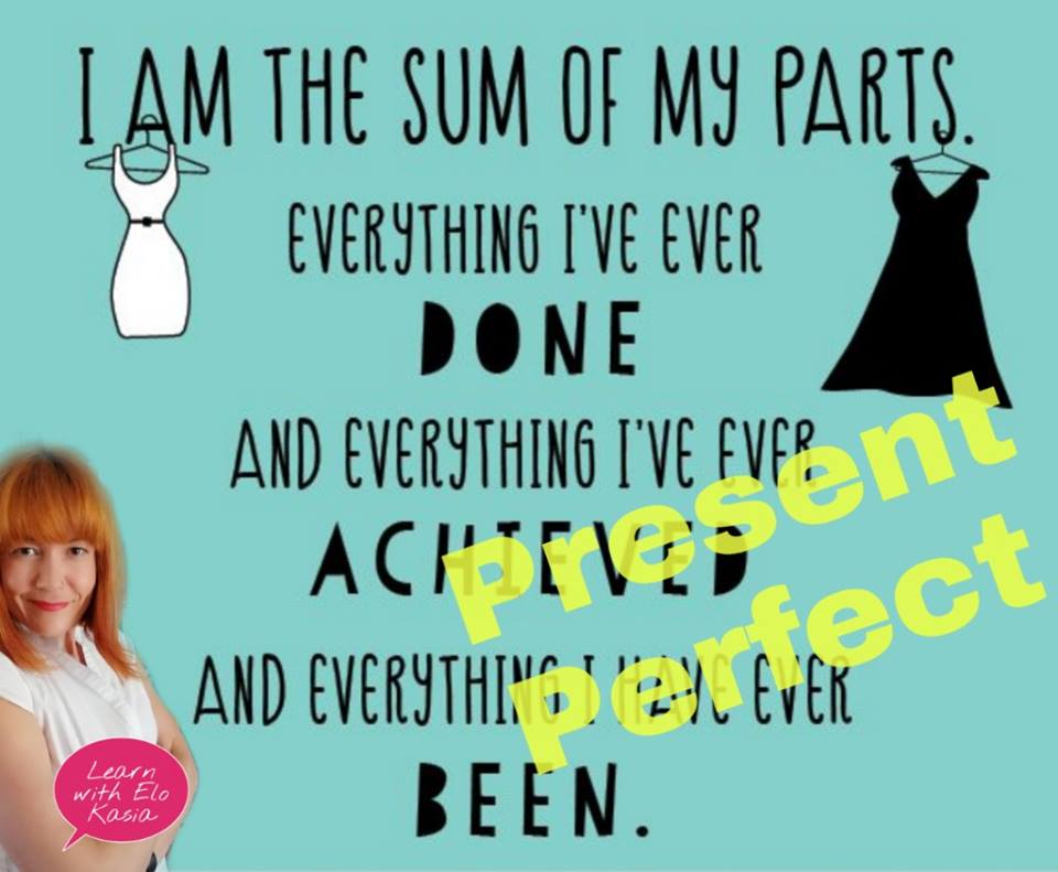 Talking about the past present perfect tense