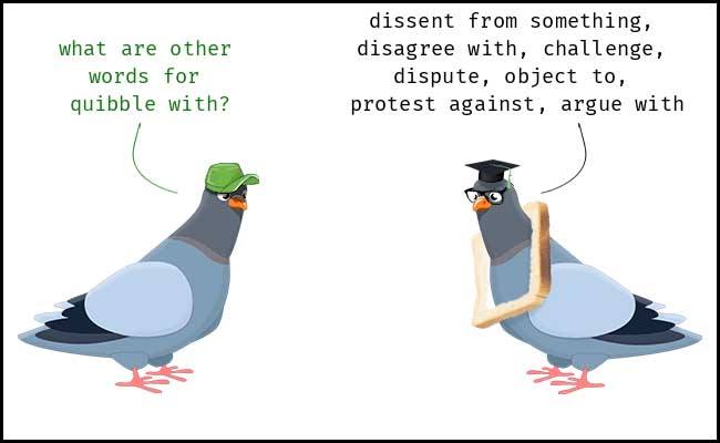 Learn Quibble Meaning Etymology and Synonyms