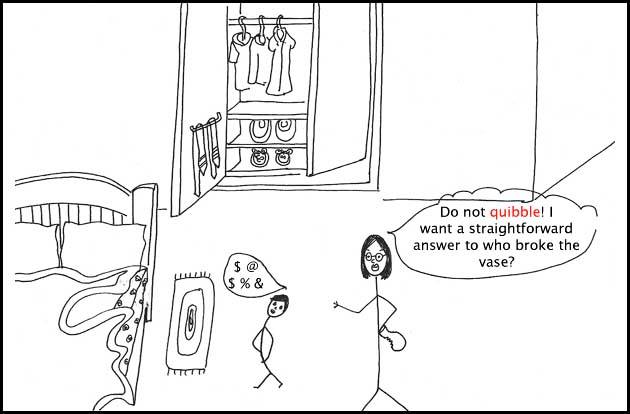 Learn Quibble Meaning Etymology and Synonyms