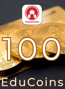 100 EduCoins Giftcard coupon and voucher Chatsifieds