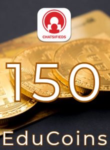 150 EduCoins Giftcard coupon and voucher Chatsifieds
