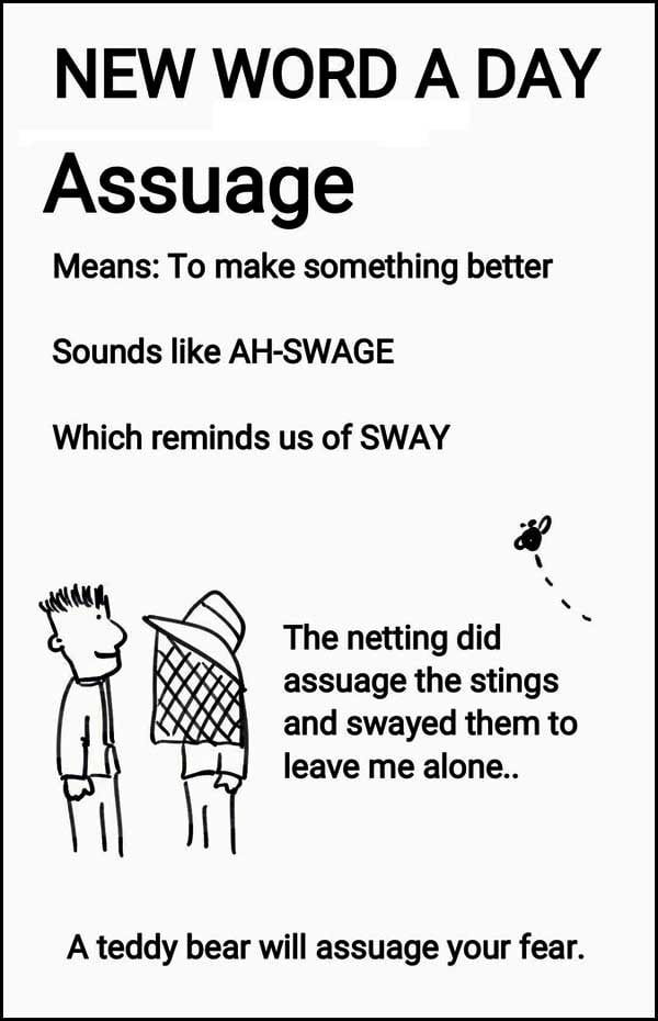 Wordipedia Learn ASSUAGE Meaning Etymology and Synonyms