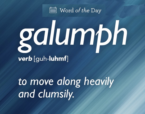 Wordipedia Learn GALUMPH Meaning Etymology and Synonyms definition Chatsifieds