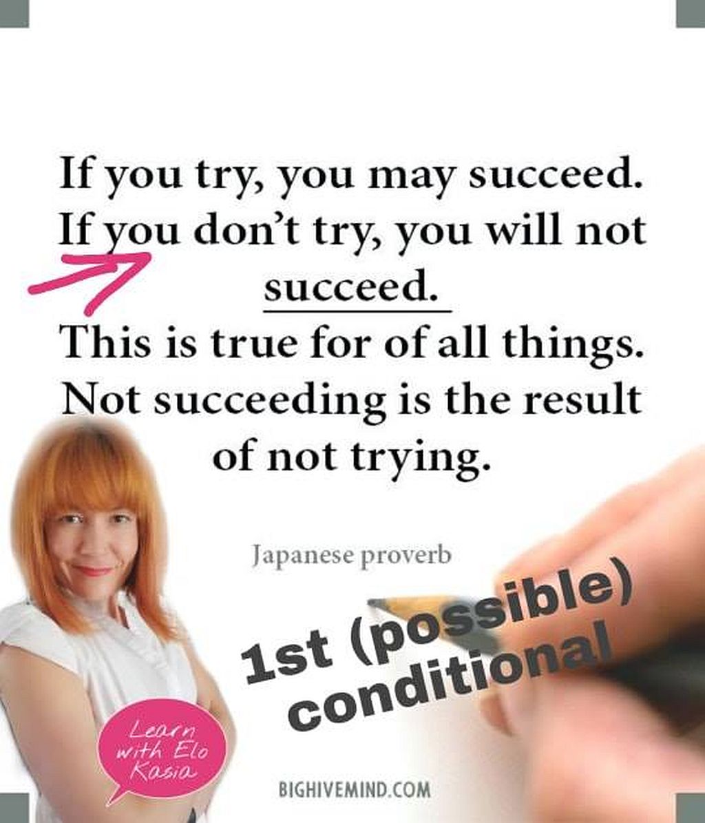 first conditional in English grammar Chatsifieds