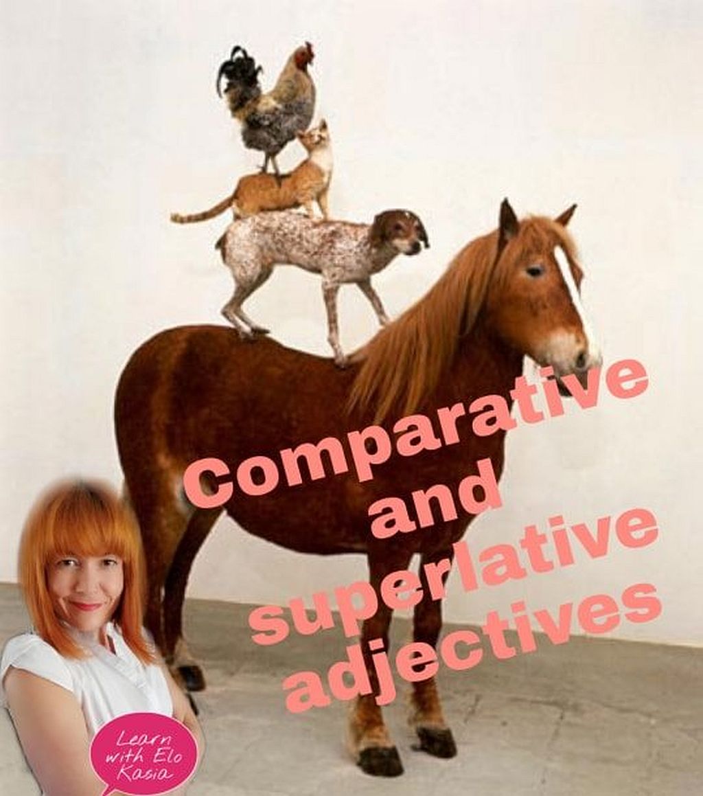 Adjective Degrees When to use Comparative and Superlative adjectives Chatsifieds