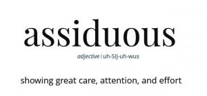 ASSIDUOUS definition and meaning etymology Chatsifieds