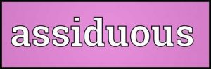 ASSIDUOUS definition and meaning feature Image Chatsifieds