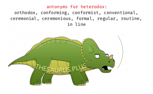 HETERODOX definition and meaning Antonyms Chatsifieds