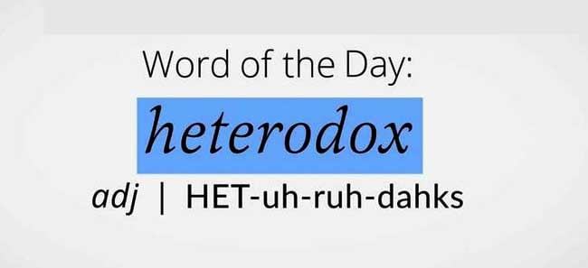 HETERODOX definition and meaning feature Image Chatsifieds