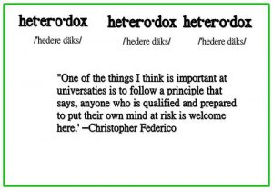 HETERODOX definition and meaning grammar usage Chatsifieds