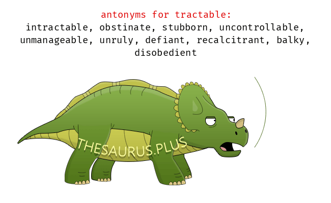 Tractable definition and meaning Antonyms Chatsifieds