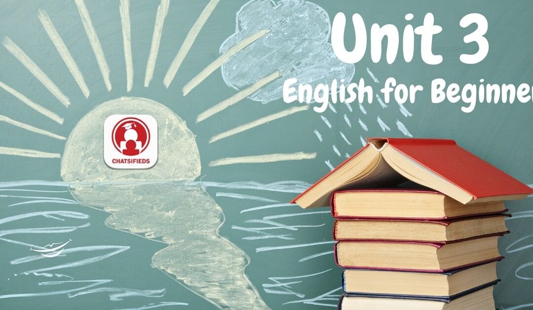 Unit 3 Future Simple Tense English for Beginners