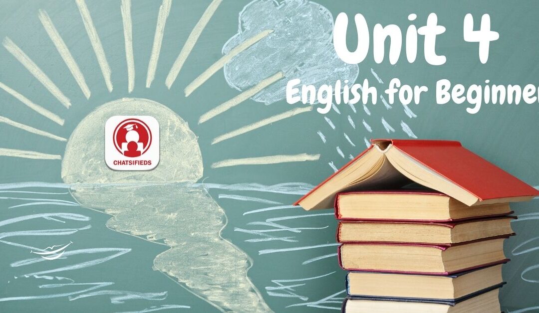 Unit 4 Common English expressions for Beginners Test