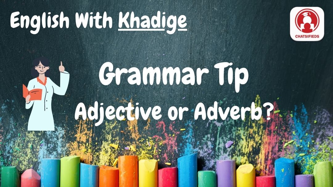 Adjectives and Adverbs Test