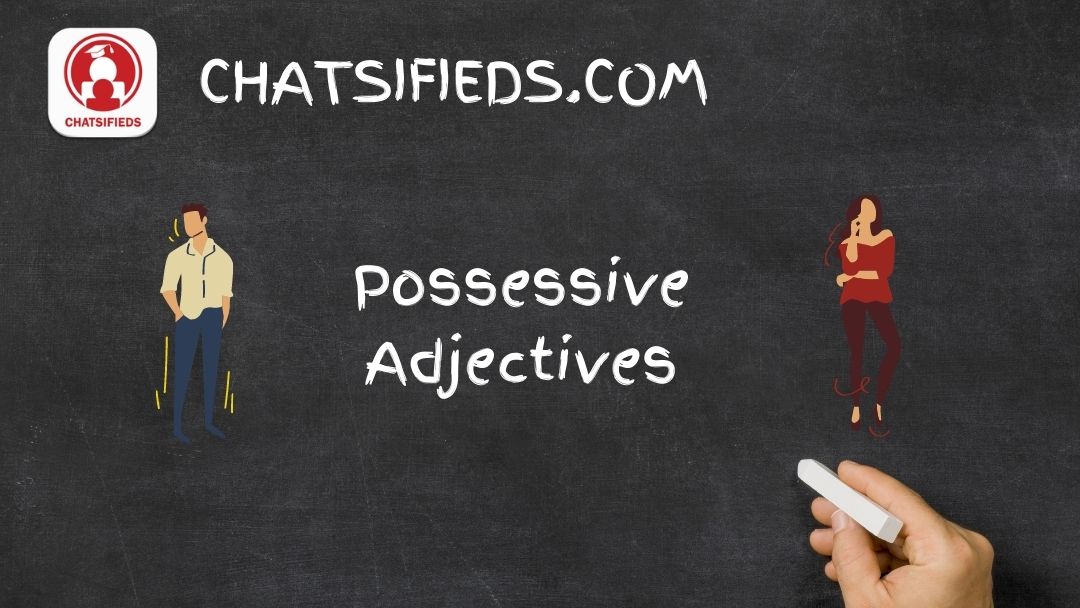 Possessive Adjectives English Test