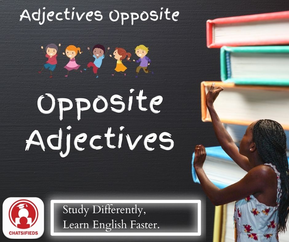 Certificate of Adjectives Opposite chatsifieds