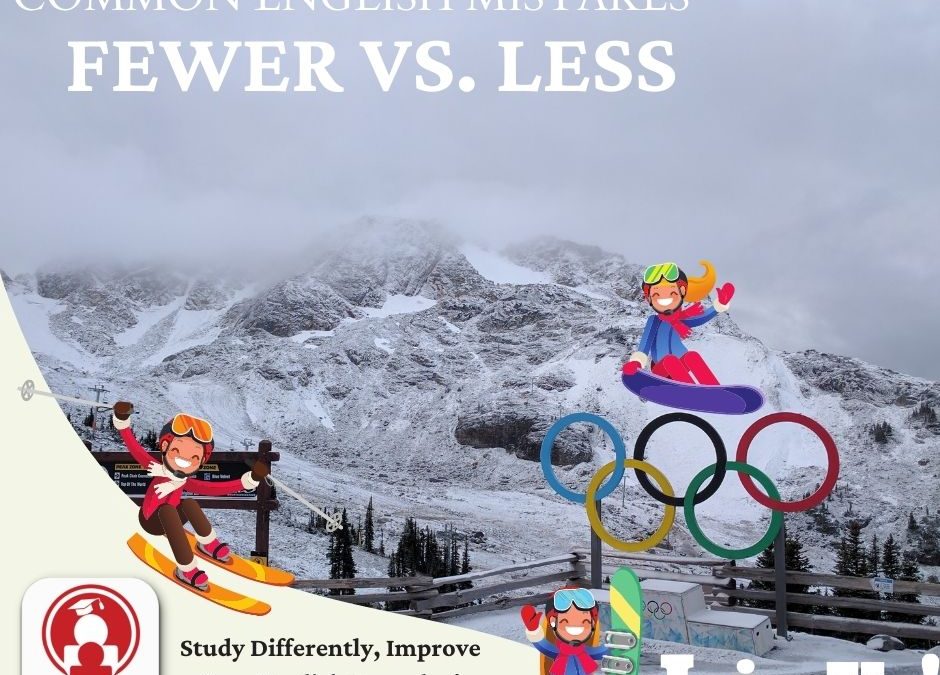 Less and Fewer in English Test