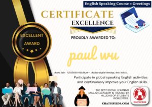 Chatsifieds English speaking greetings hi lesson