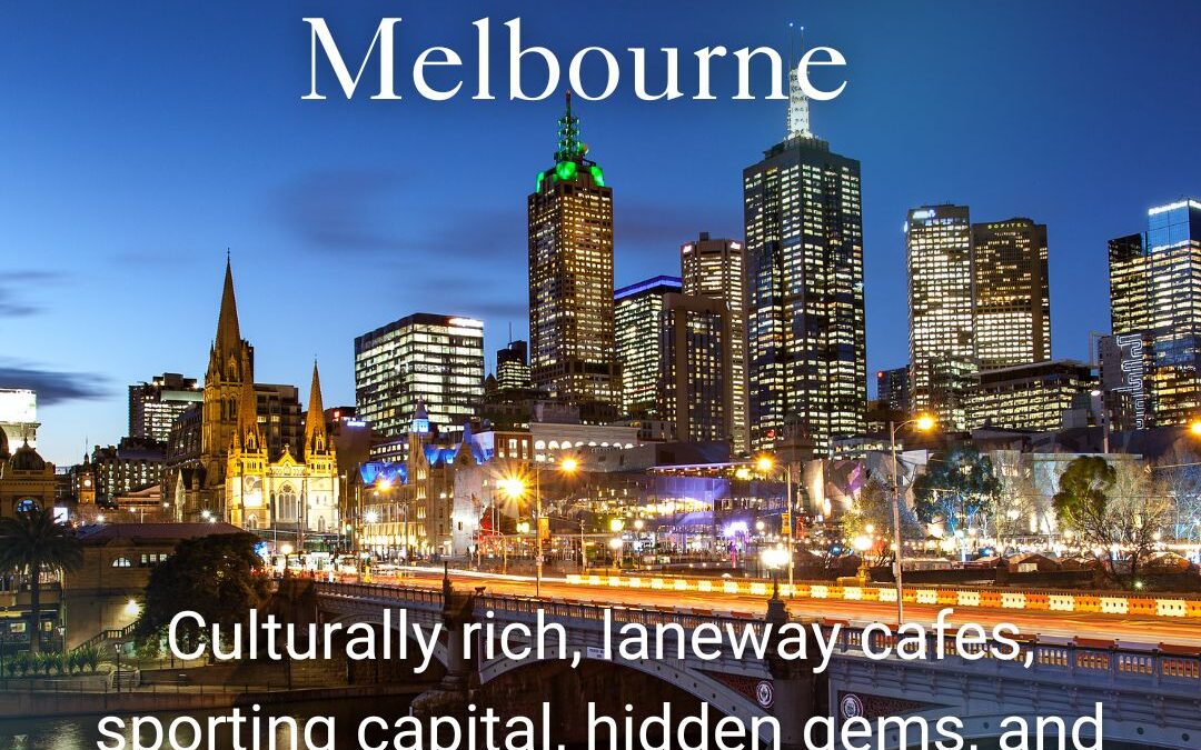 Welcome to Melbourne