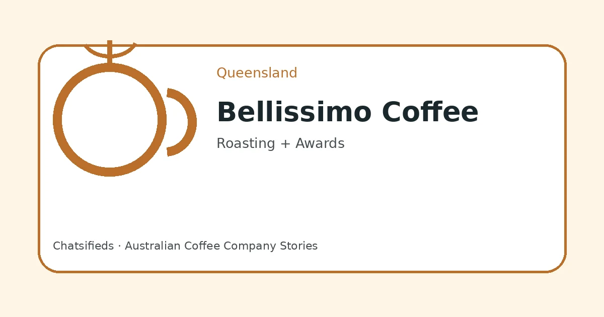 Brand-neutral Chatsifieds illustration for the Bellissimo Coffee English and culture lesson