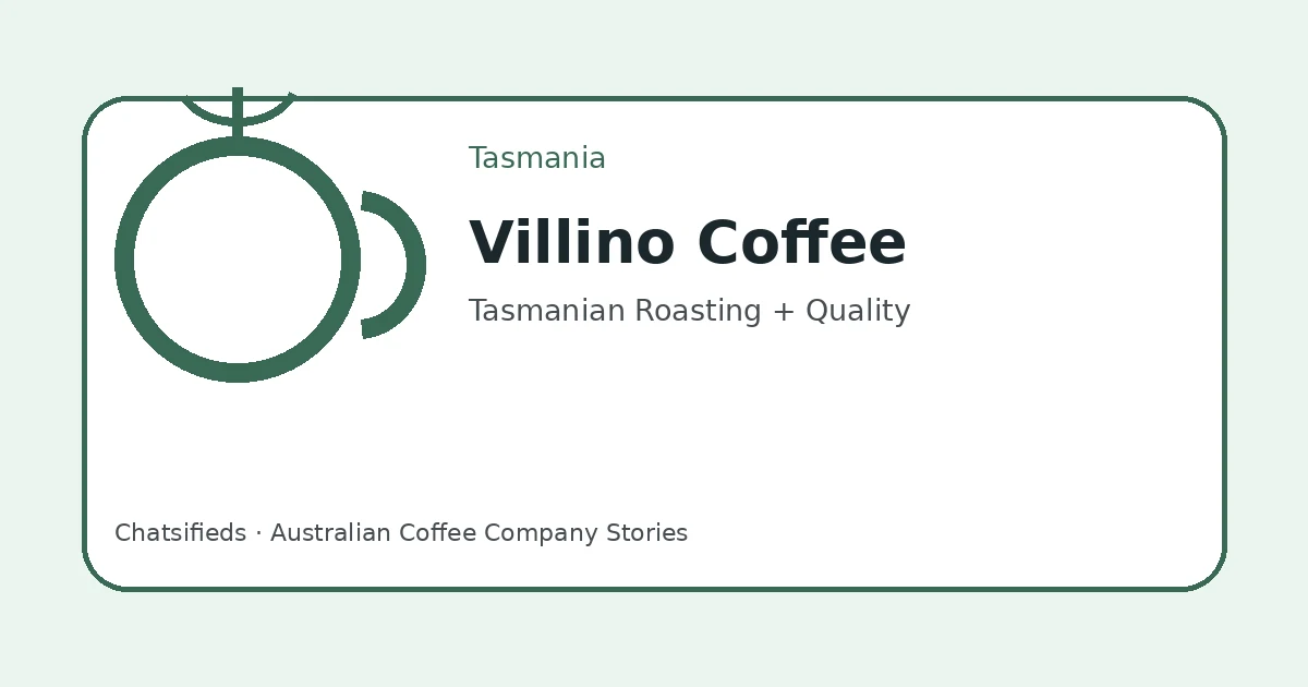 Brand-neutral Chatsifieds illustration for the Villino Coffee English and culture lesson